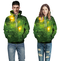 Green Galaxy Hoodie