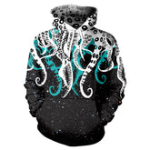 Octopus Digital Print Hoodie