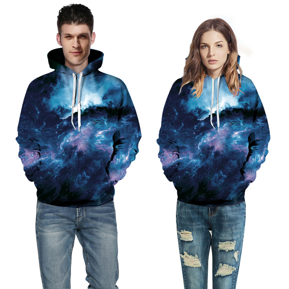 Deep Blue Galaxy Hoodie