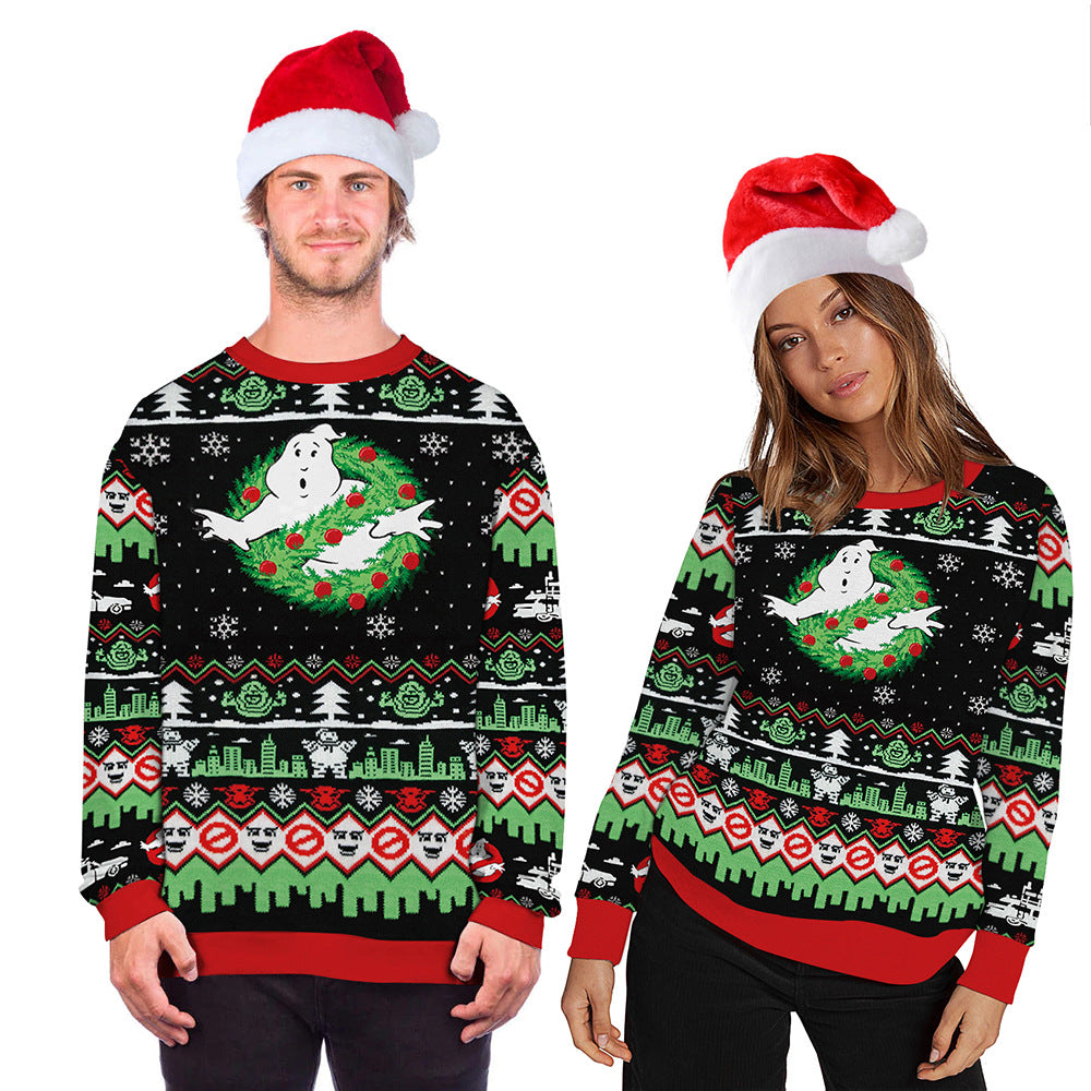 Pullover mit Weihnachtsdruck