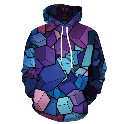 Long sleeve digital print Hoodie