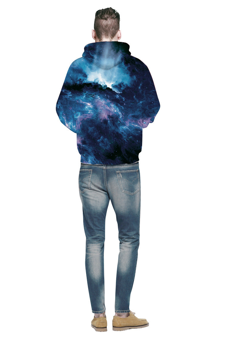 Deep Blue Galaxy Hoodie