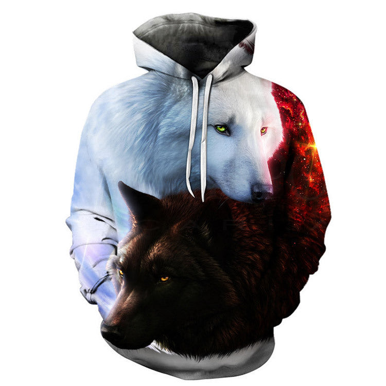 3D Digital Print Hoodie