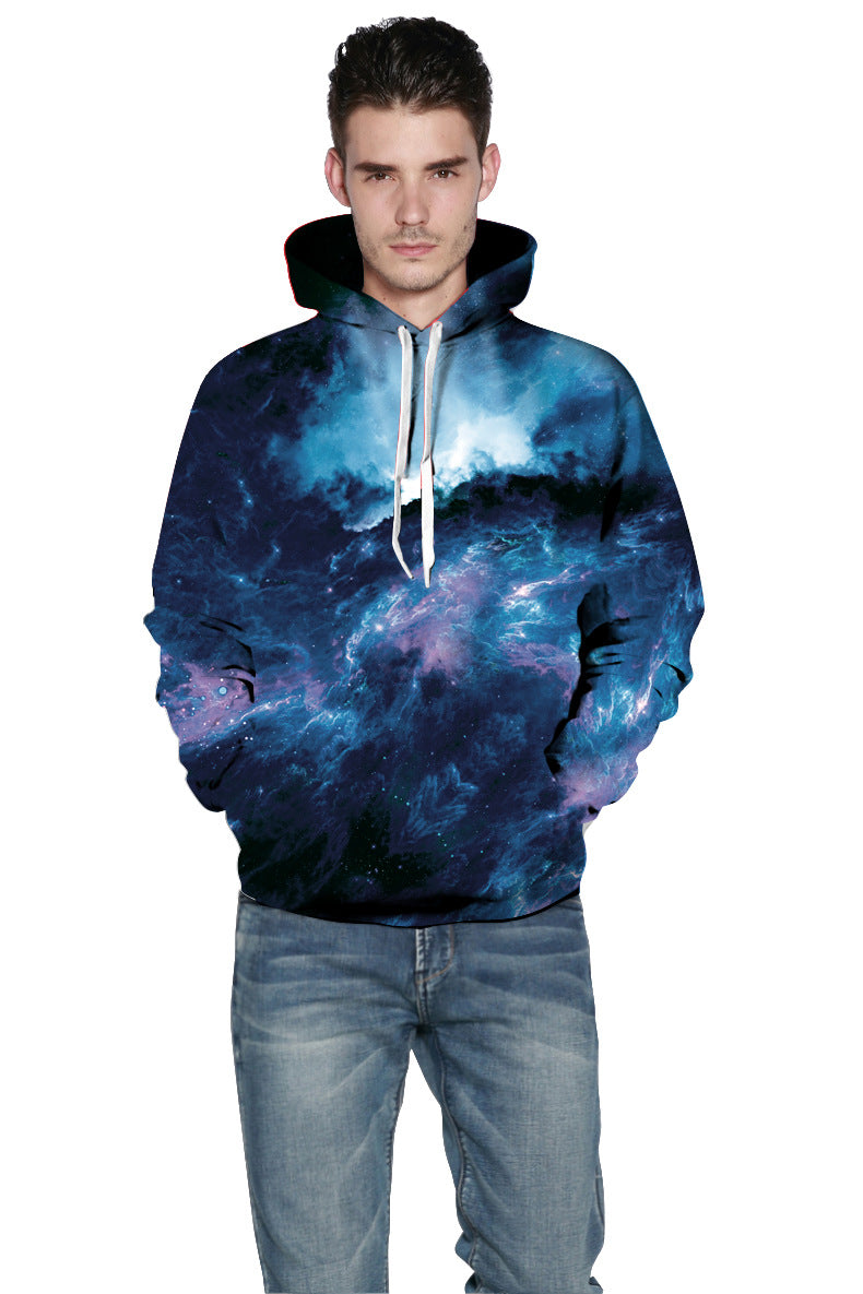 Deep Blue Galaxy Hoodie